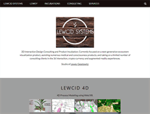 Tablet Screenshot of lewcid.com